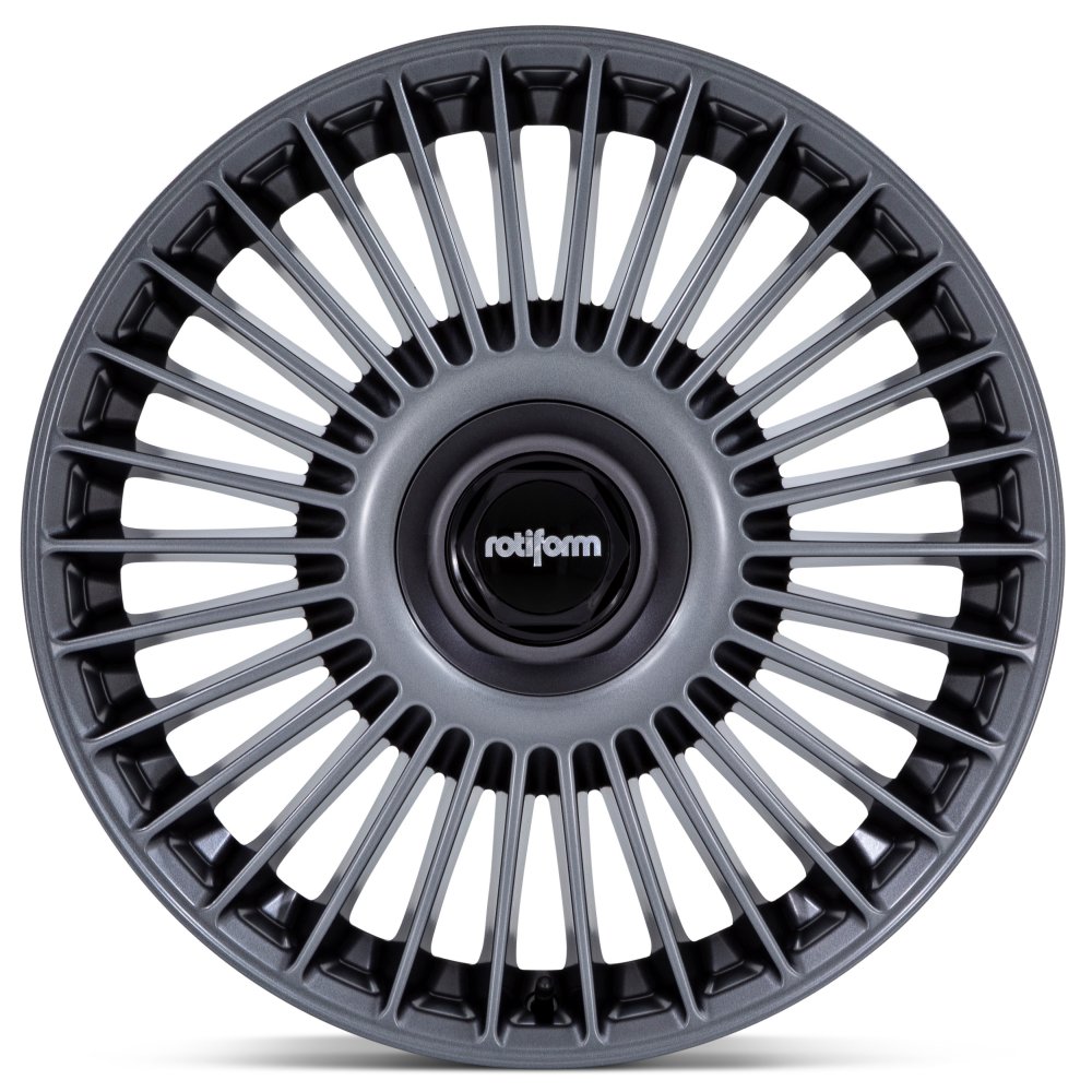 22X10 Rotiform GRZ Matte Anthracite RC202 5x112 5x120 35mm - Flex Offroad