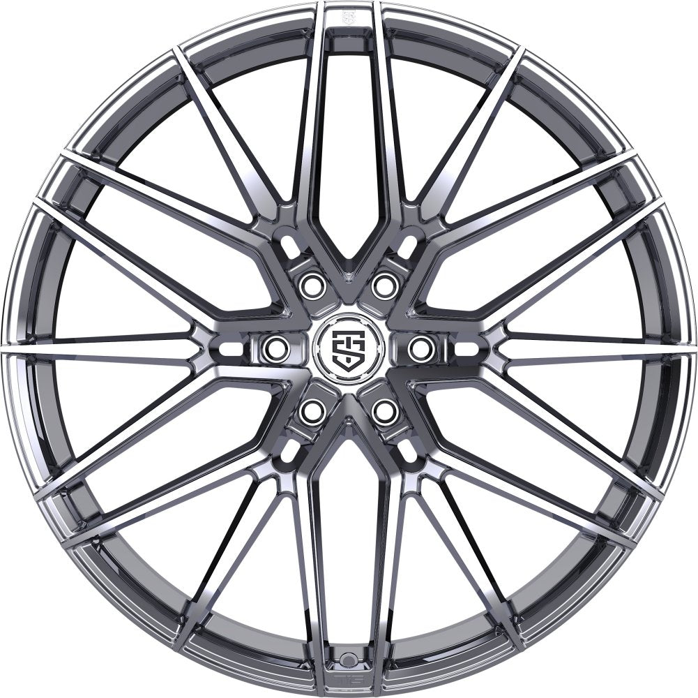 24X10 TIS Motorsports 506C Chrome 6x5.5/139.7 24mm