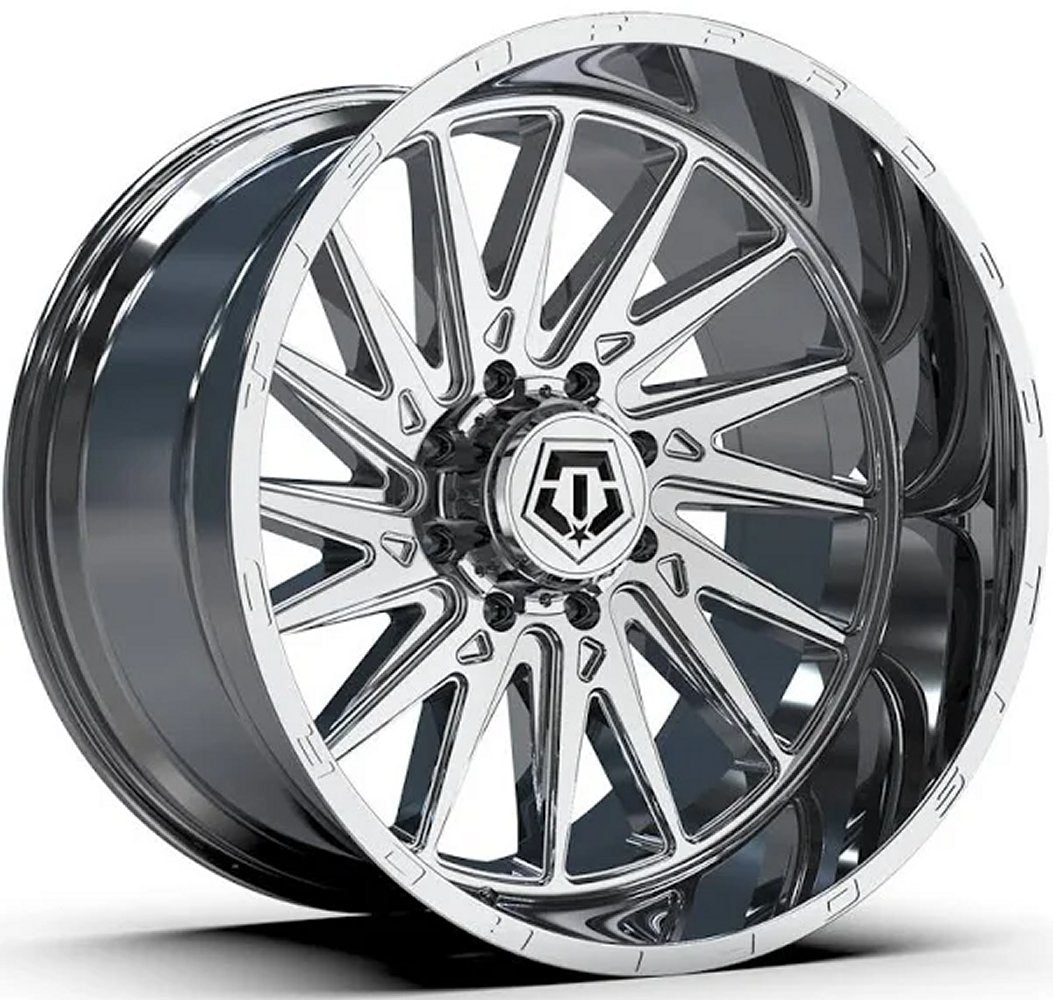 20x10 TIS Off-Road 547C Chrome 6x135 6x5.5/139.7 -19mm