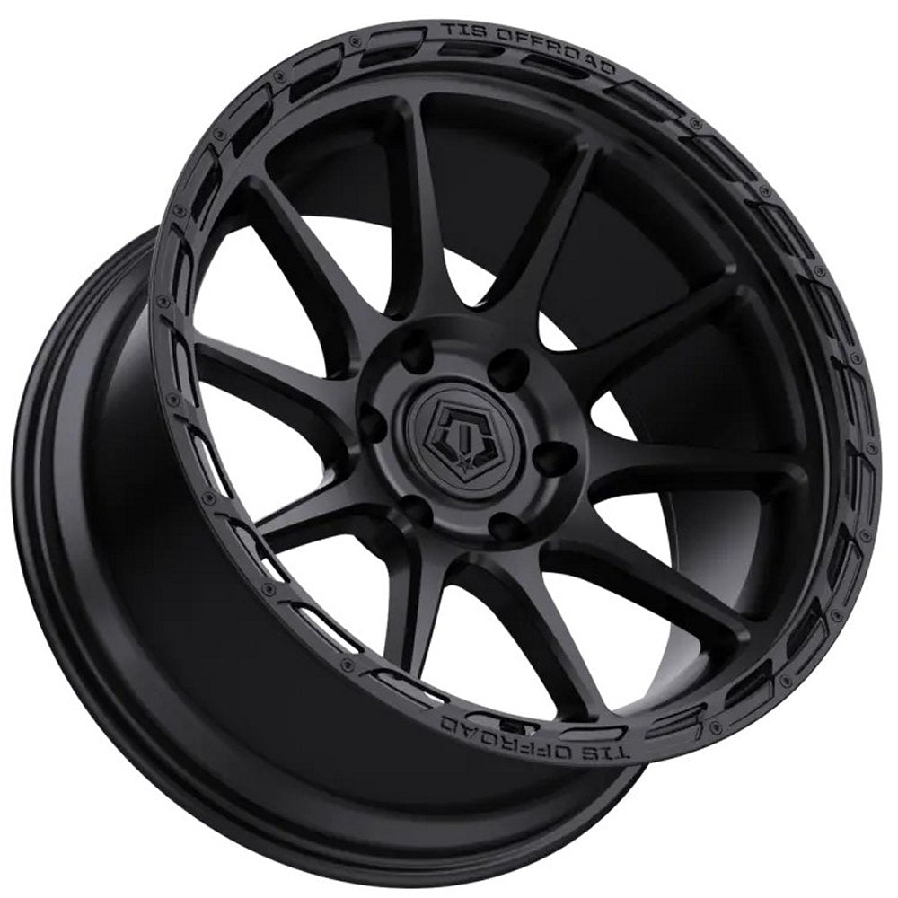 20X10 TIS Off-Road 563B Satin Black 6x5.5/139.7 -24mm