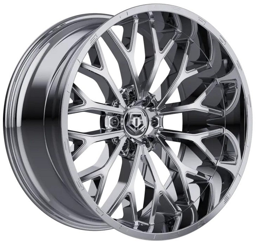 22X10 TIS Off-Road 565C Chrome 6x5.5/139.7 -19mm - Flex Offroad