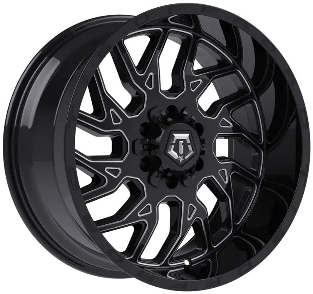 20x9 TIS Off-Road 544BM 2.0 Gloss Black Milled 8x170 1mm