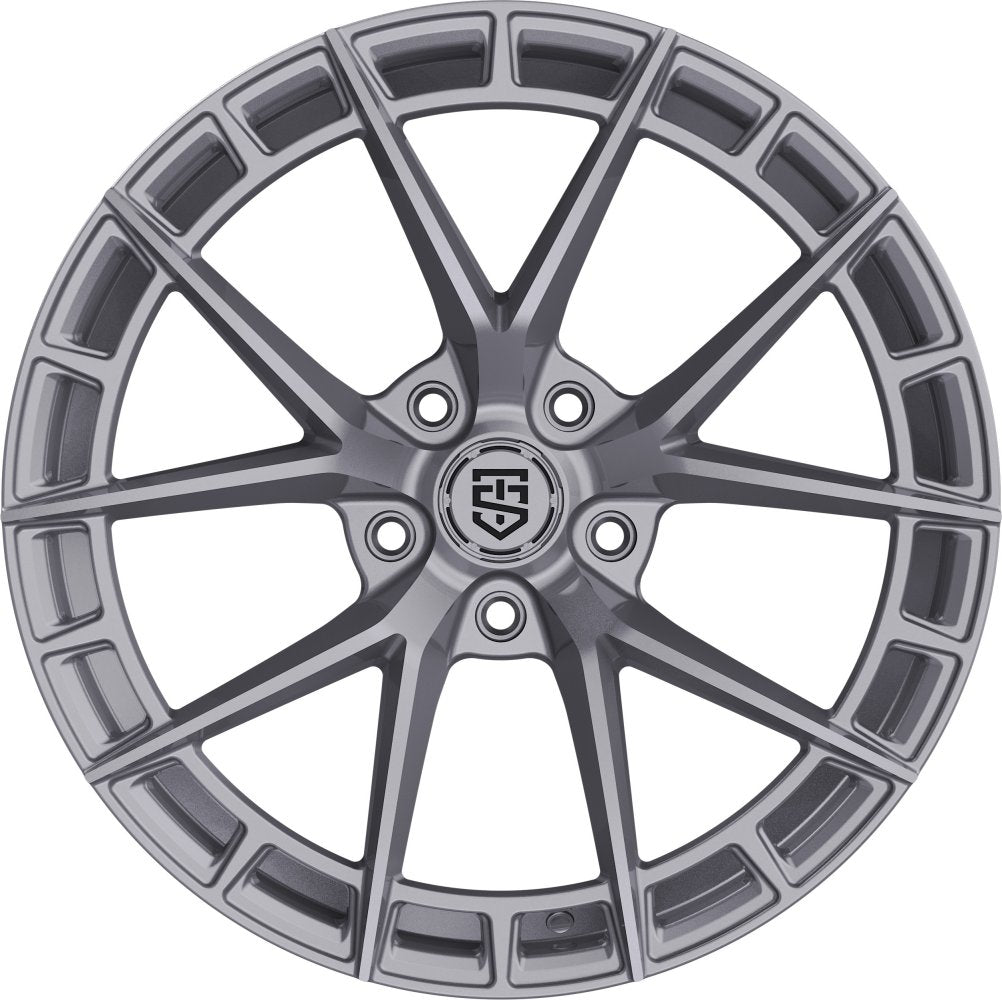 (Special Pricing) 17X7.5 TIS Motorsports 504S Gloss Silver 5x112 35mm