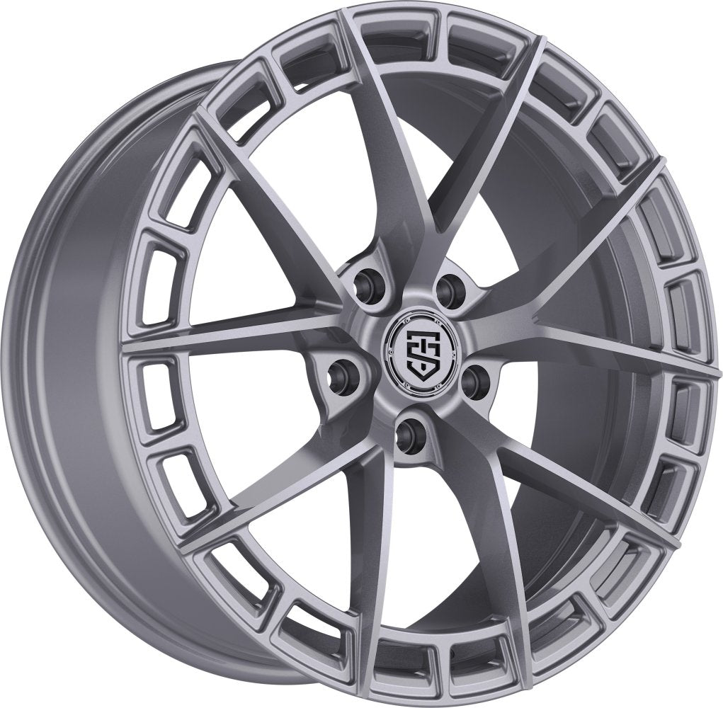 (Special Pricing) 17X7.5 TIS Motorsports 504S Gloss Silver 5x112 35mm