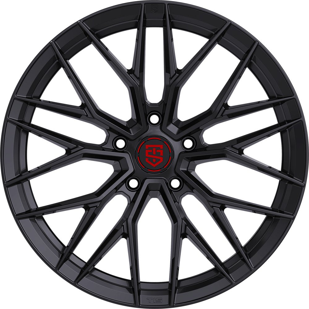 (Special Pricing) 17X7.5 TIS Motorsports 505B Gloss Black 5x120 35mm