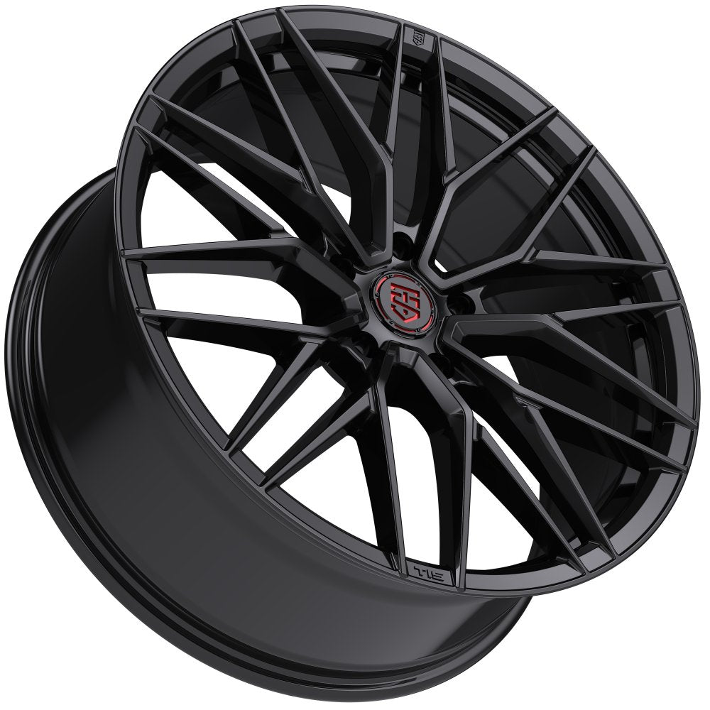 16X7.5 TIS Motorsports 505B Gloss Black 5x4.5/114.3 35mm