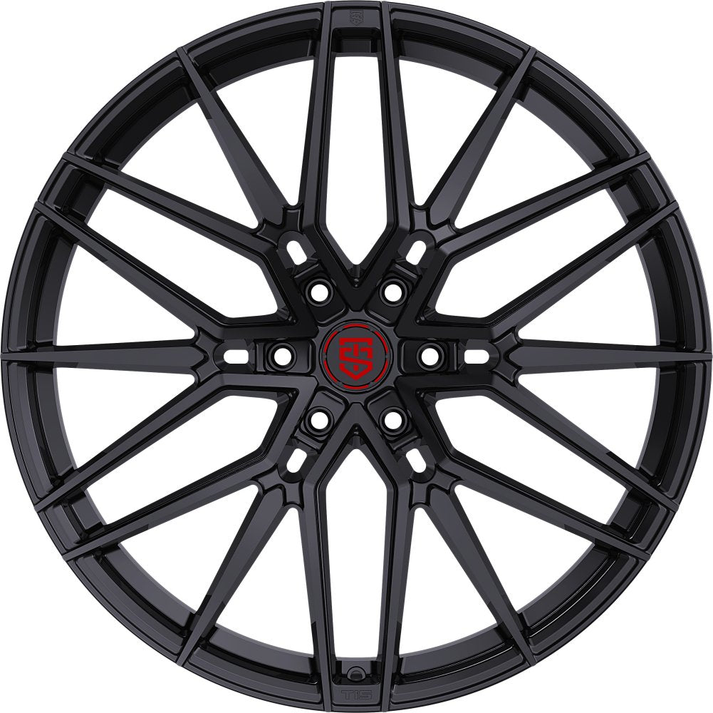 (Special Pricing) 22X10 TIS Motorsports 506B Gloss Black 6x135 24mm