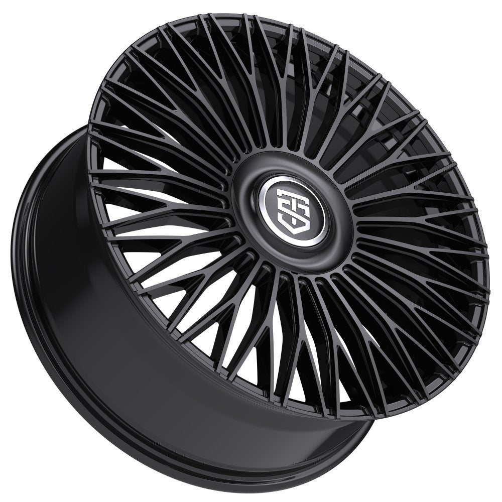 (Special Pricing) 22X10 TIS Motorsports 507B Gloss Black 5x115 5x120 18mm