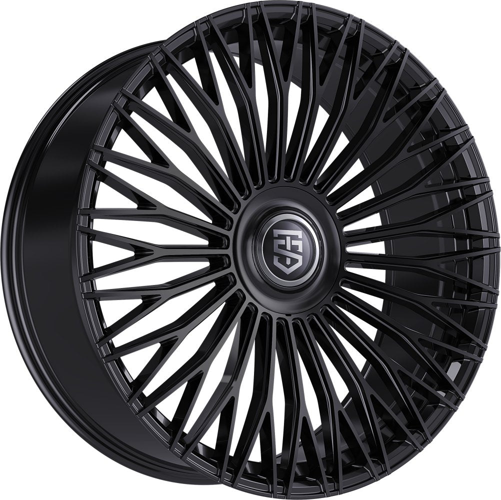 (Special Pricing) 22X10 TIS Motorsports 507B Gloss Black 5x115 5x120 18mm