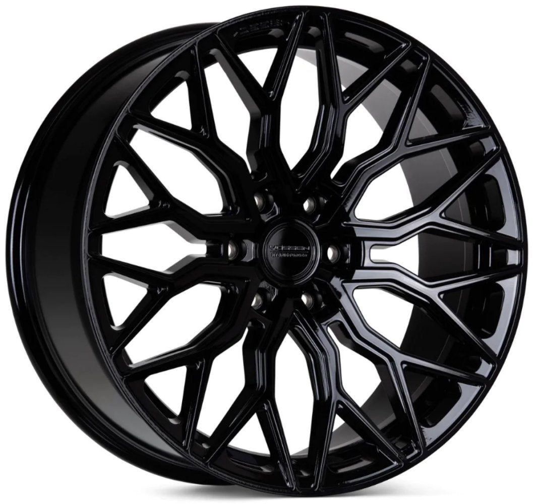 24x10 Vossen HF6-3 Gloss Black (Hybrid Forged) (Deep Concave) 6x135 25mm - Flex Offroad
