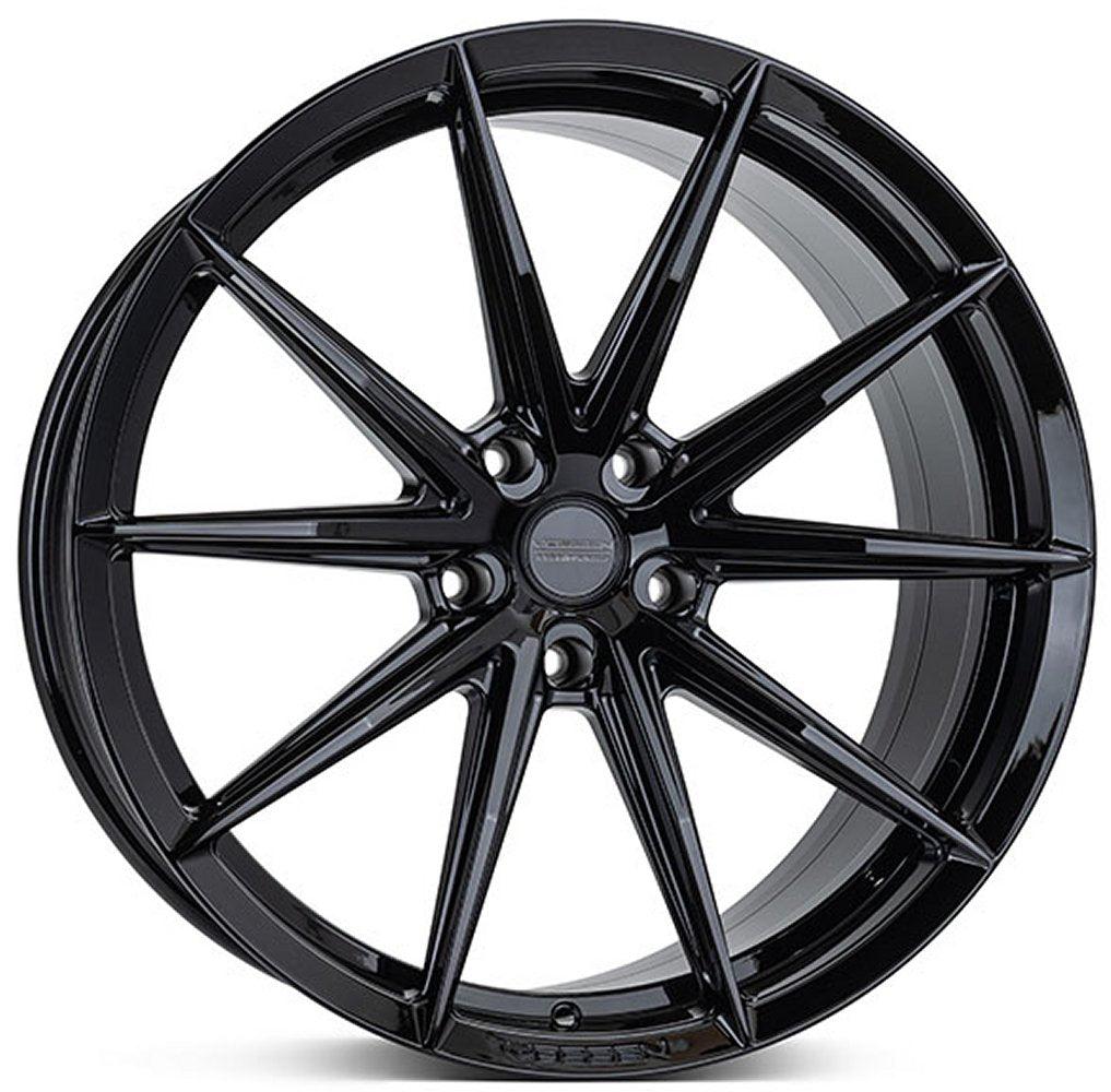 21X10.5 Vossen HFX-2 Gloss Black (Hybrid Forged) 5x112 25mm