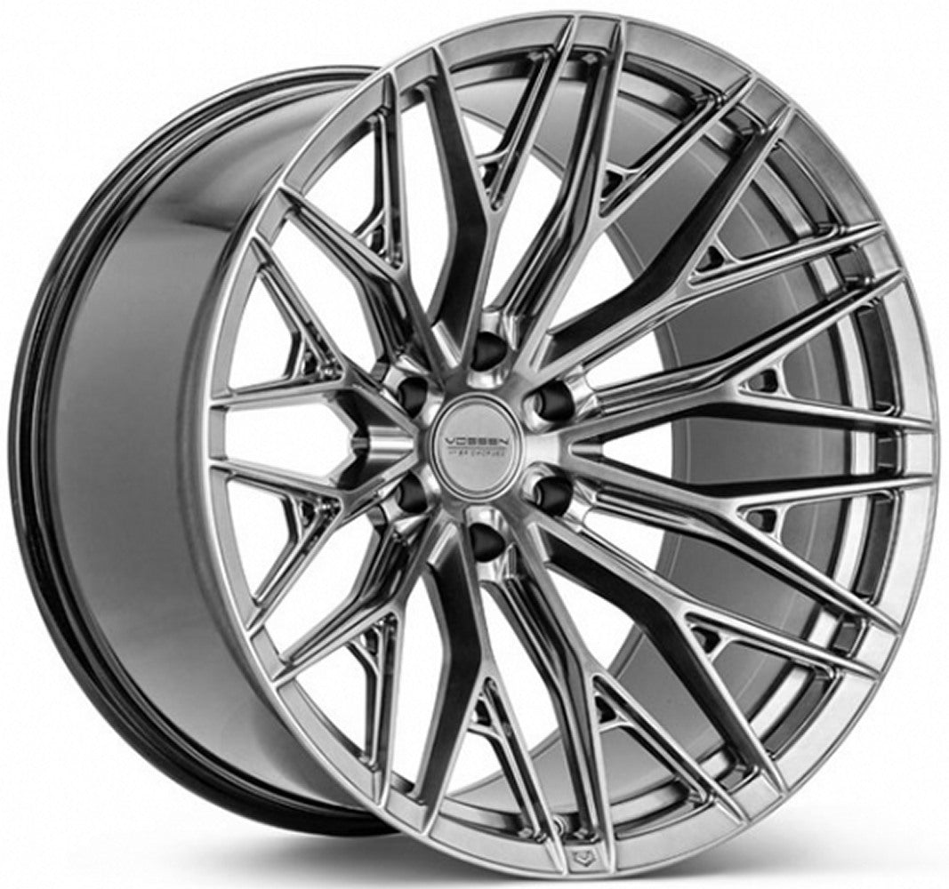 20X10 Vossen HFX-6 Hyper Gunmetal (Hybrid Forged) 6x135 -18mm