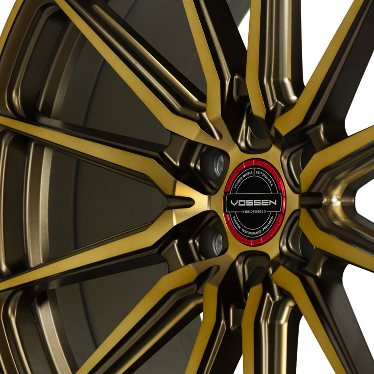 20x9.5 Vossen HF6-1 Tinted Matte Bronze (Hybrid Forged) (Deep Concave) 6x135 15mm - Flex Offroad