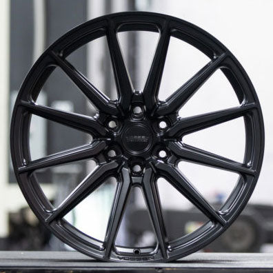 20x9.5 Vossen HF6-1 Satin Black (Hybrid Forged) (Flow Formed) (Deep Concave) 6x135 15mm - Flex Offroad