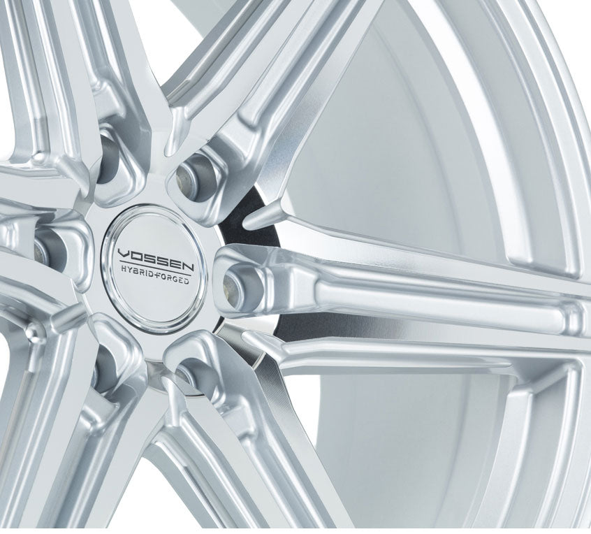 20x9.5 Vossen HF6-2 Silver Machined (Hybrid Forged) (Deep Concave) 6x5.5/139.7 15mm - Flex Offroad