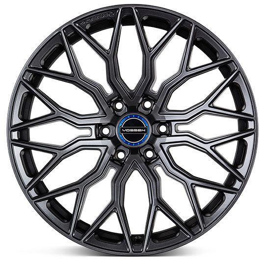 24x10 Vossen HF6-3 Tinted Matte Gunmetal (Hybrid Forged) (Deep Concave) 6x135 25mm - Flex Offroad