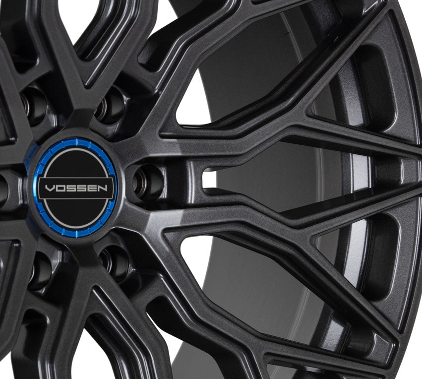 24x10 Vossen HF6-3 Tinted Matte Gunmetal (Hybrid Forged) (Deep Concave) 6x135 25mm - Flex Offroad