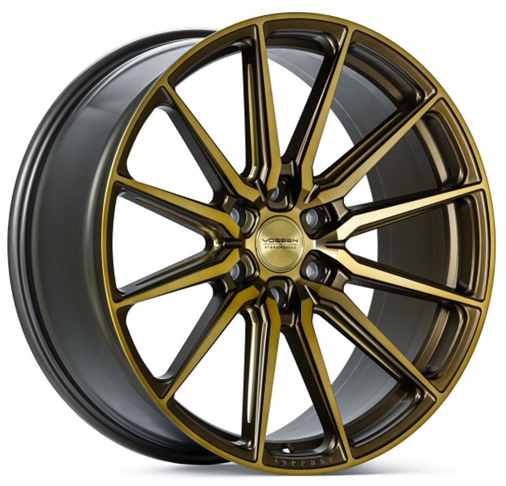24x10 Vossen HF6-1 Tinted Matte Bronze (Hybrid Forged) (Deep Concave) 6x135 25mm - Flex Offroad
