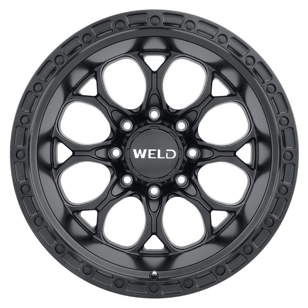 20x9 Weld Off-Road Ledge W108 Satin Black (Rotary Forged) 8x170 0mm - Flex Offroad