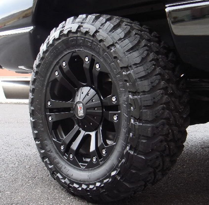 (Clearance - No Returns) 18x9 XD Series XD778 Monster Matte Black 5x5/127 5x130 -12mm