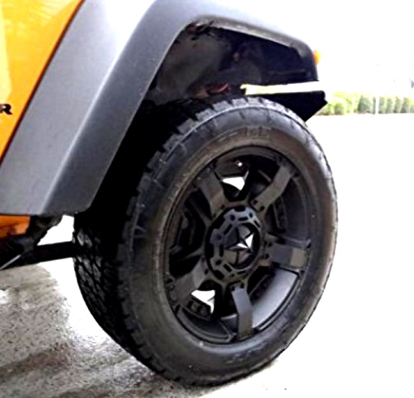20x9 XD Series XD811 Rockstar II All Matte Black 5x4.5/114.3 5x5/127 30mm - Flex Offroad