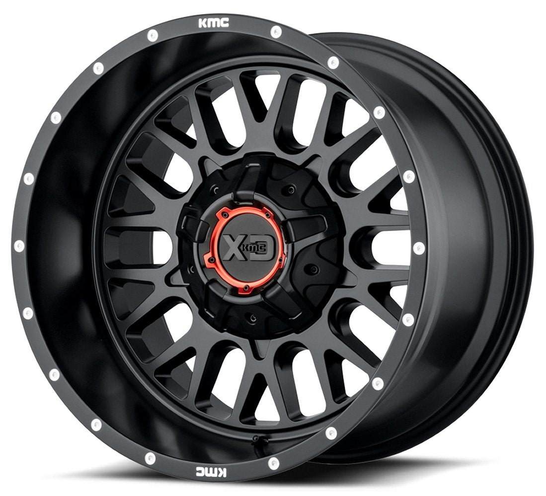 20x10 XD Series XD842 Snare Satin Black 5x5/127 5x5.5/139.7 -18mm - Flex Offroad