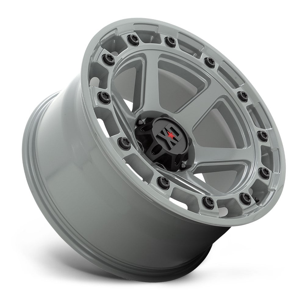 (Clearance - No Returns) 20x10 XD Series XD862 Raid Cement 5x5/127 -18mm - Flex Offroad