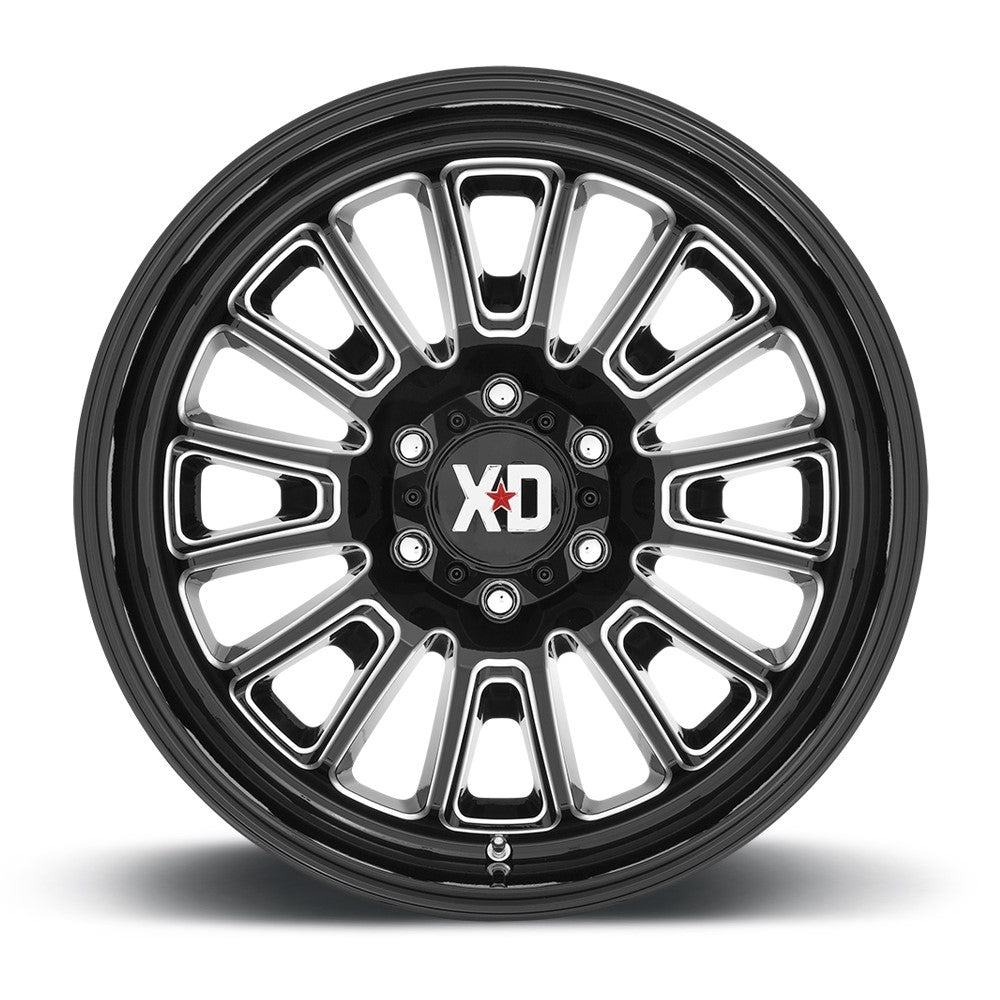 (Clearance - No Returns) 22x10 XD Series XD864 Gloss Black Milled 6x135 -18mm - Flex Offroad