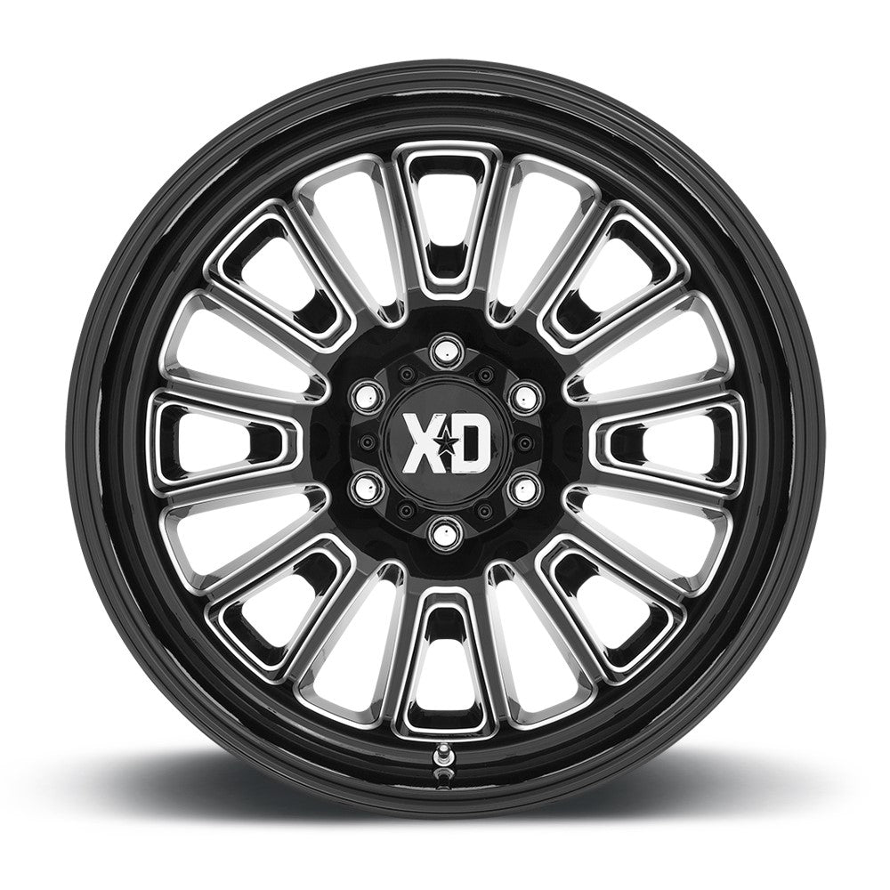 (Clearance - No Returns) 22x10 XD Series XD864 Gloss Black Milled 6x135 -18mm - Flex Offroad